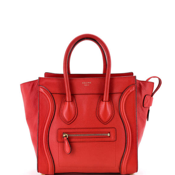 Celine Micro Luggage Bag Smooth Leather